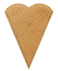 Stenger Fächerwaffel "Herz" 200 Stück 